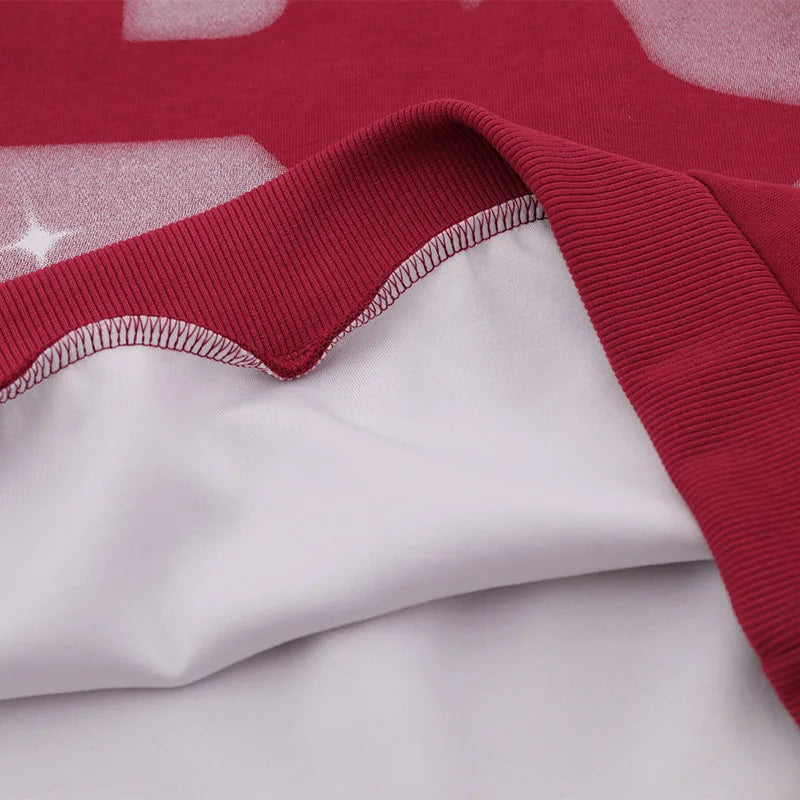 Y2k Star Print Sweatshirt