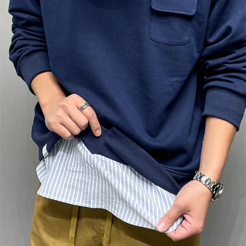 Hip Hop Korean Loose Sweatshirt