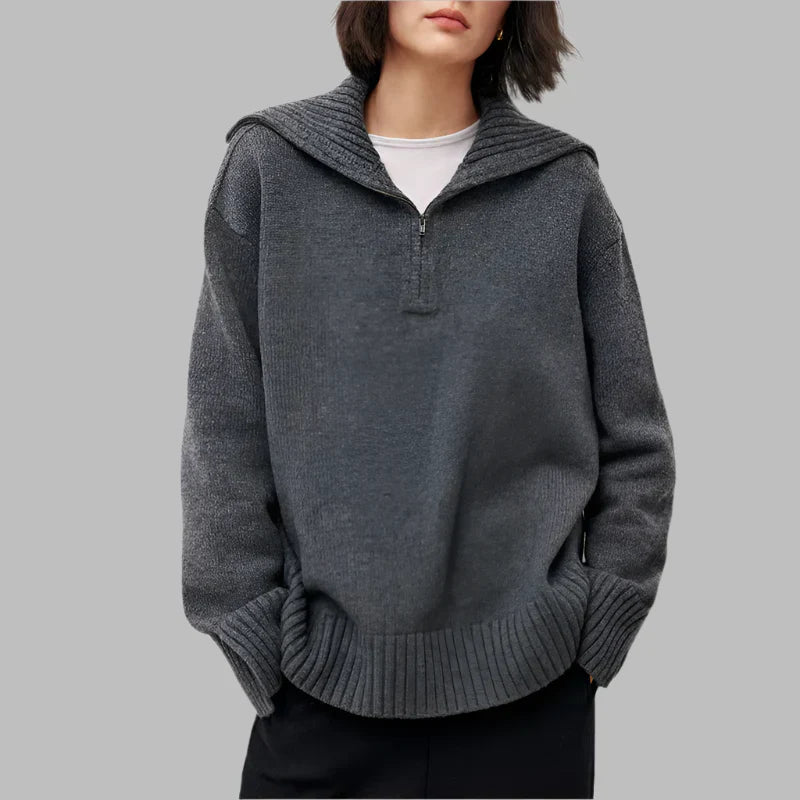 Cozy Thick Knit Casual Turtleneck Sweater