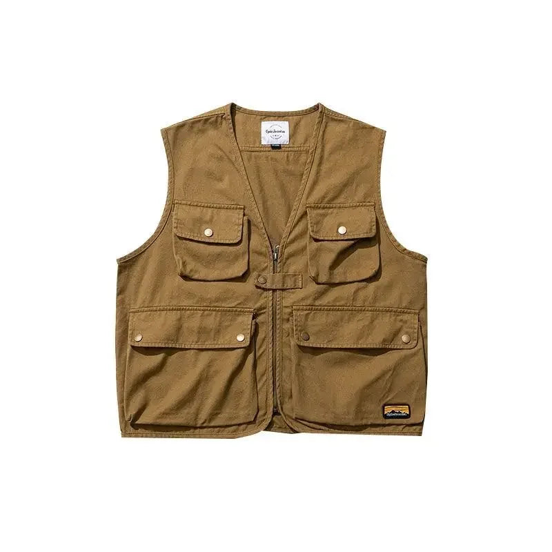 Cozy Retro Sleeveless Daily Wear Vest