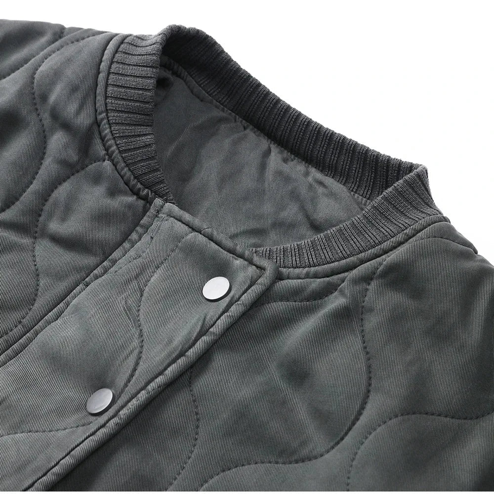 Textured Bomber Jacket