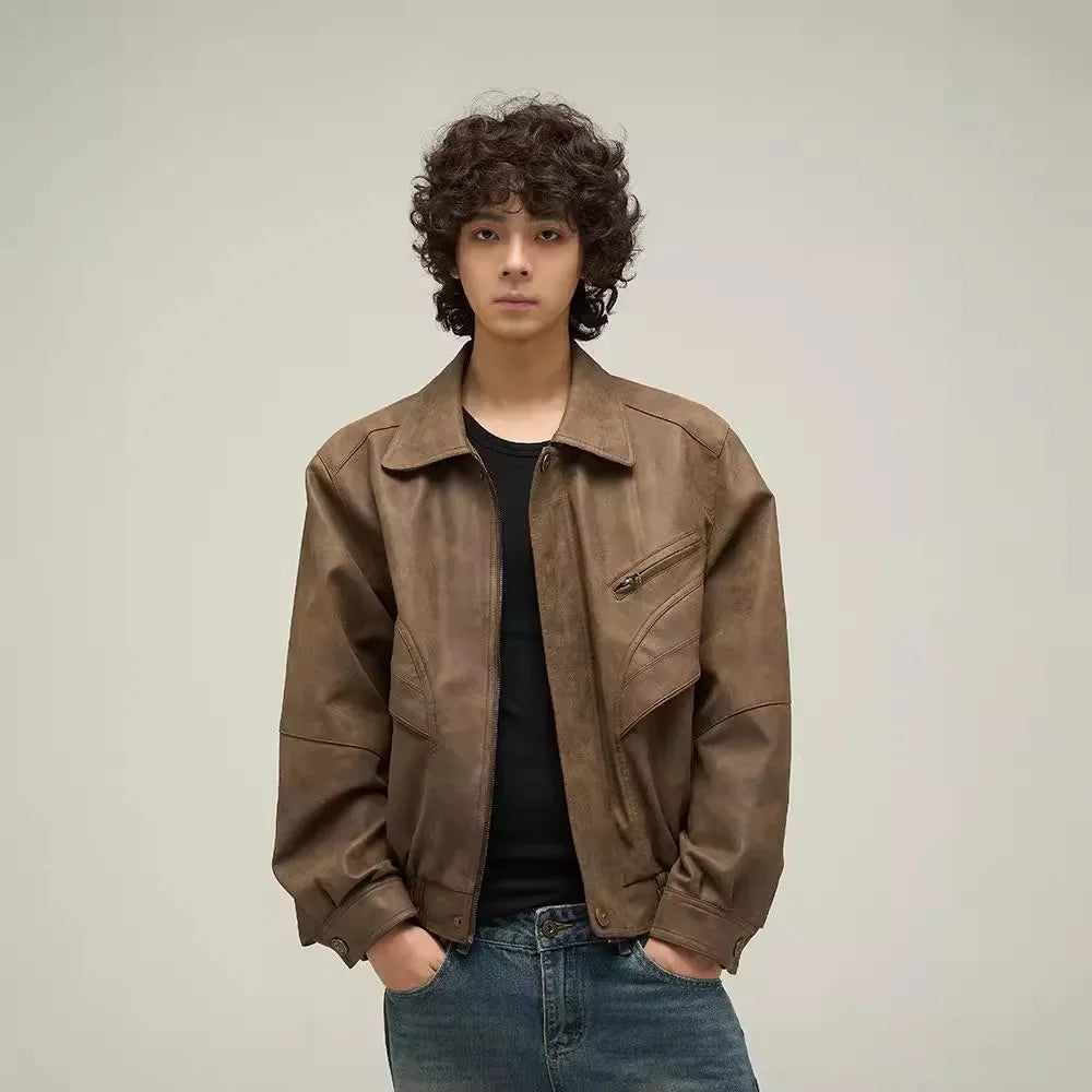 Wanderlust Trailblazer Solid Leather Jacket