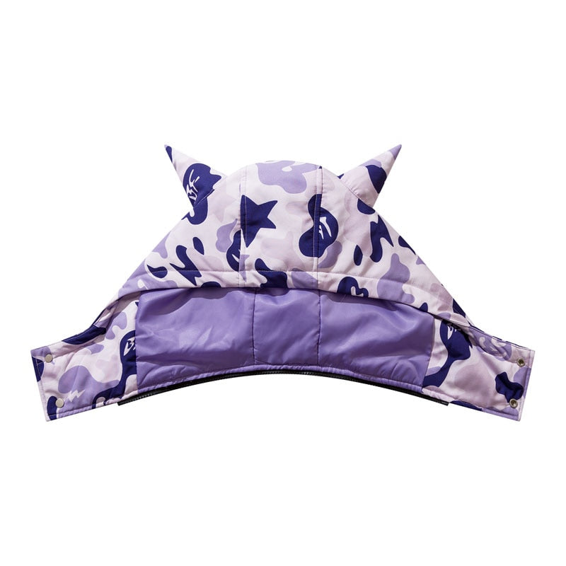 Removable Hood Devil Jacket