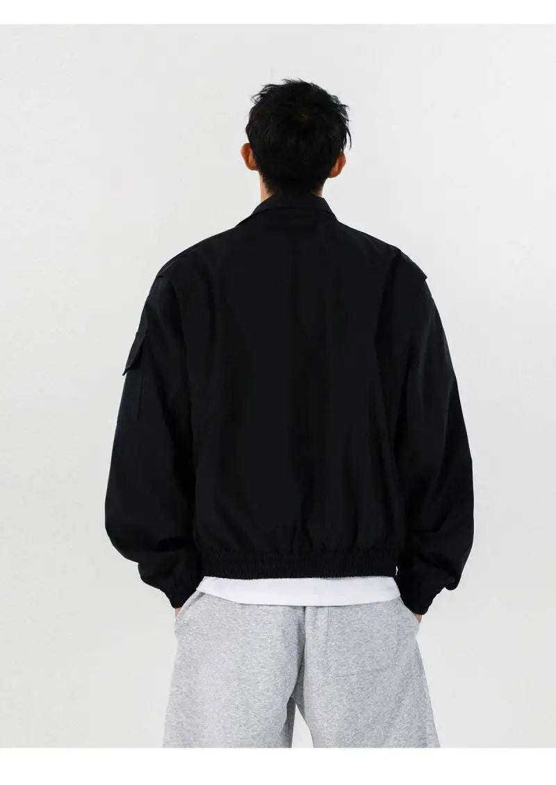 Men's Vintage Versatile Casual Zip-Up Jacket