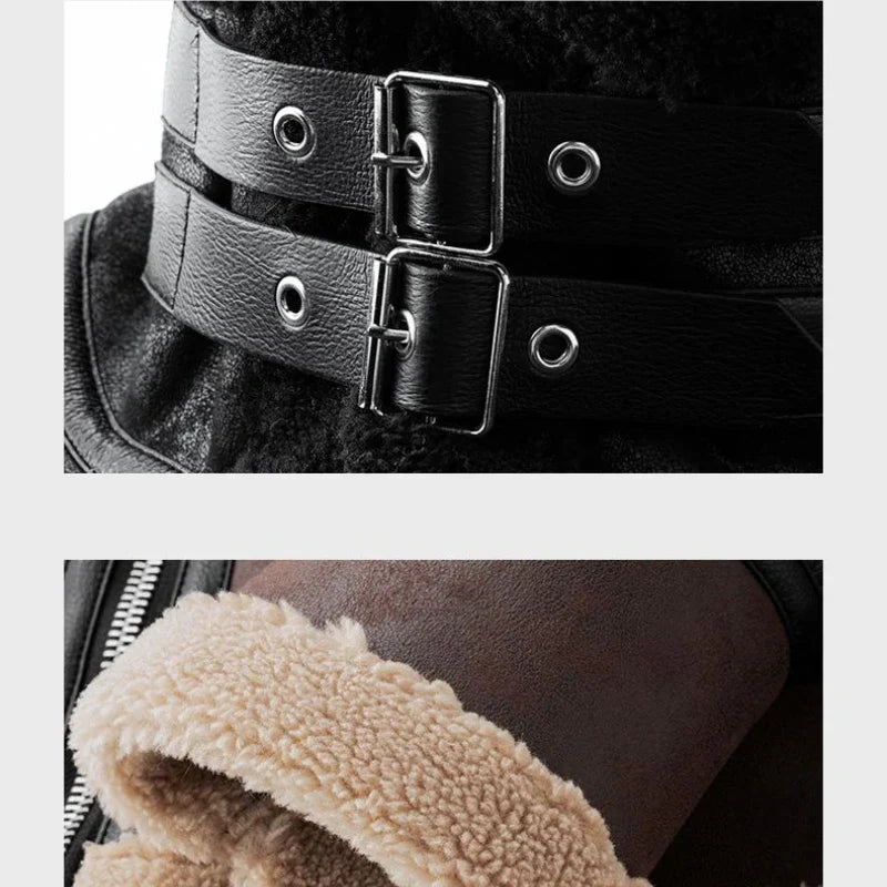 High Quality Leather Motorcycle Jacket