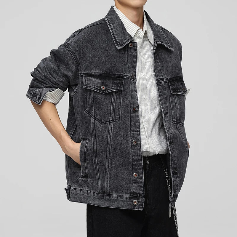 Men's Classic High Street Denim Jacket