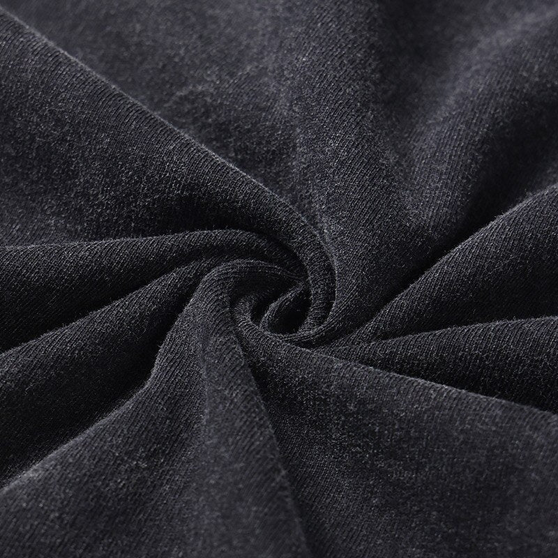 Lightening Loose Distressed Sweatshirt