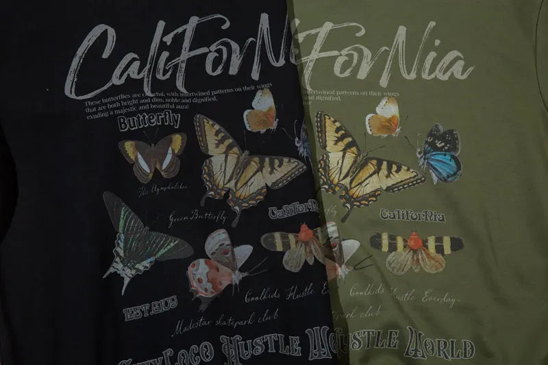 California Butterfly Garden Sweatshirt