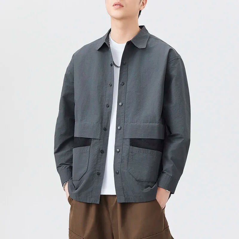 Casual Soft Cotton Casual Long Sleeve Jacket