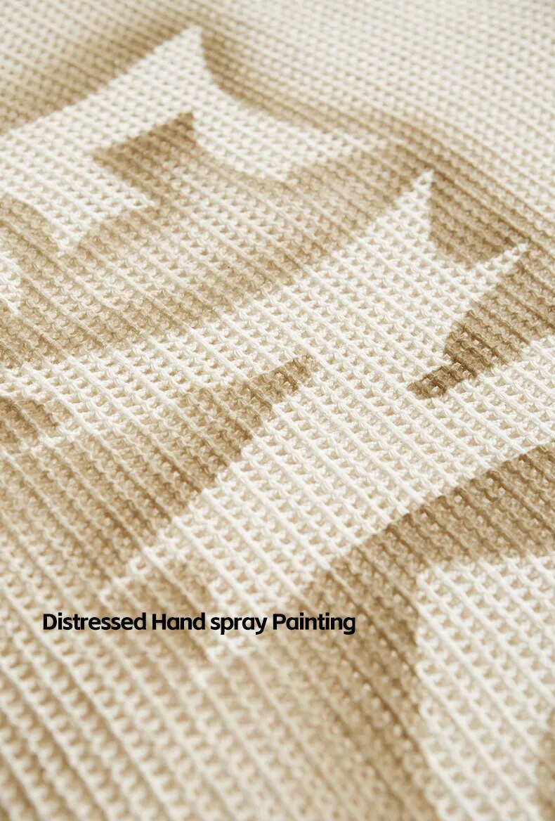 Retro Distressed Spray Hoodie