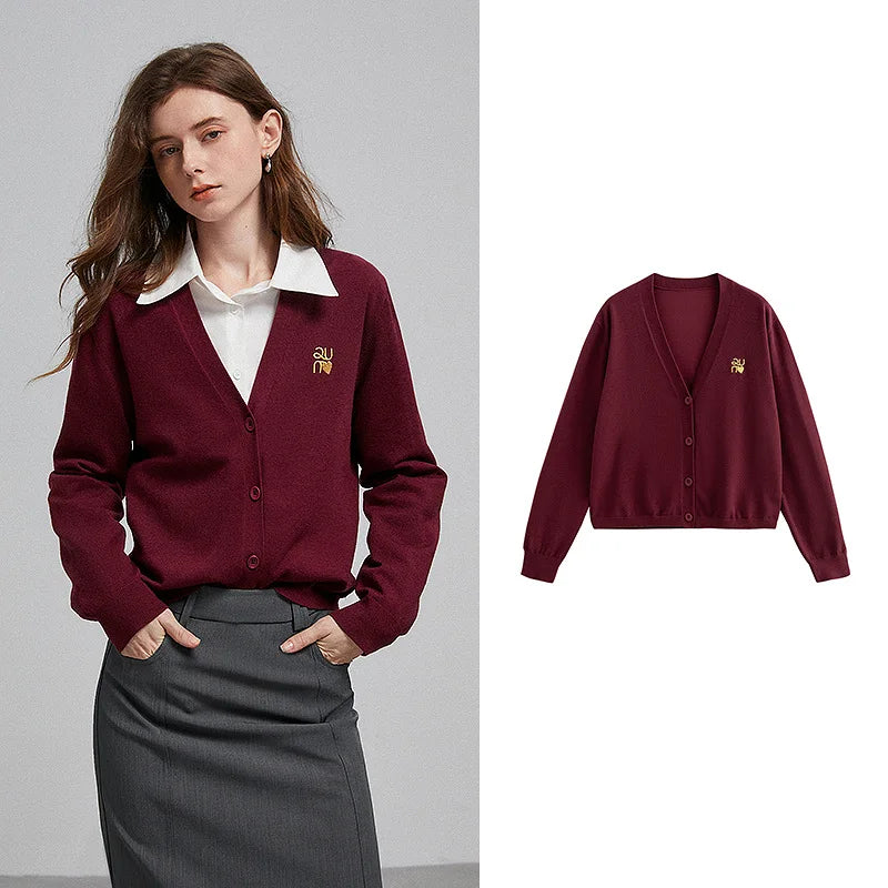 Chic A-Line Umbrella Cardigan