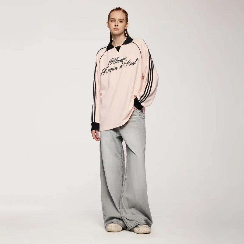 Baggy Fit Wide-Leg Jeans