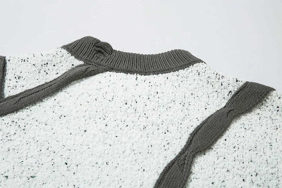 Y2K Cosmic Threads Sweater