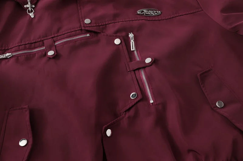 Oversized Utility Night Rider Jacket