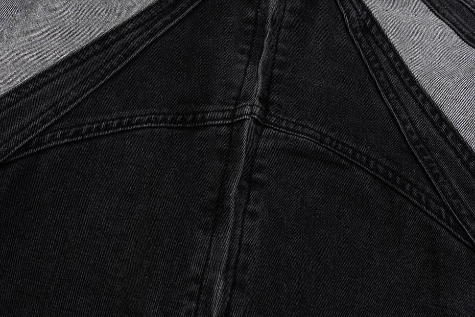 Shadow Stripes Denim Jacket