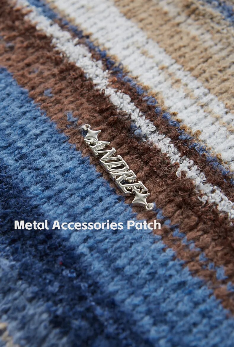 Winter Warm Striped Knitted Sweaters