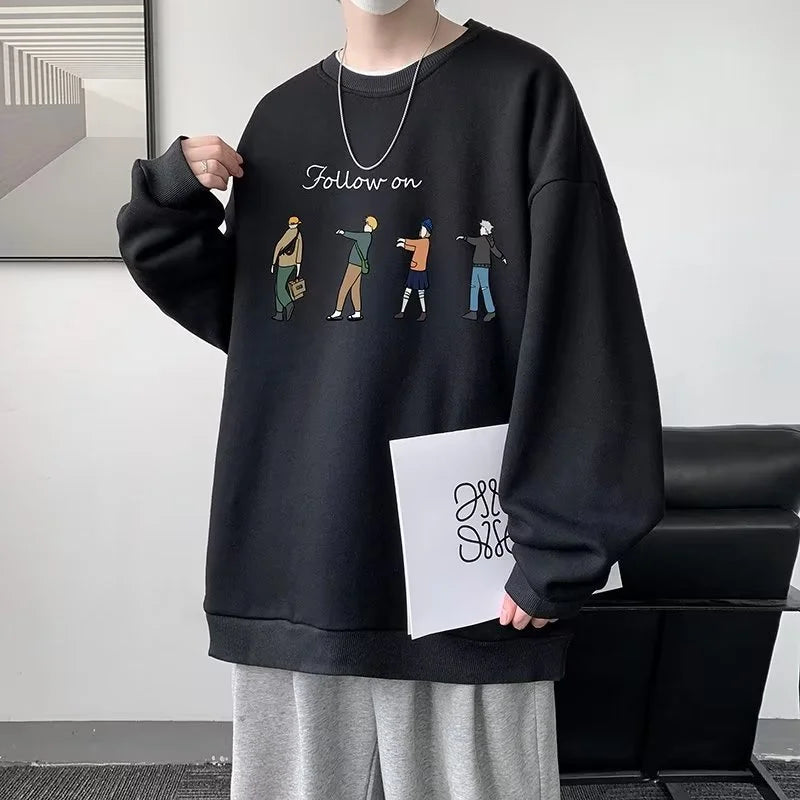 Y2K Follow On Graphic Sweatshirt