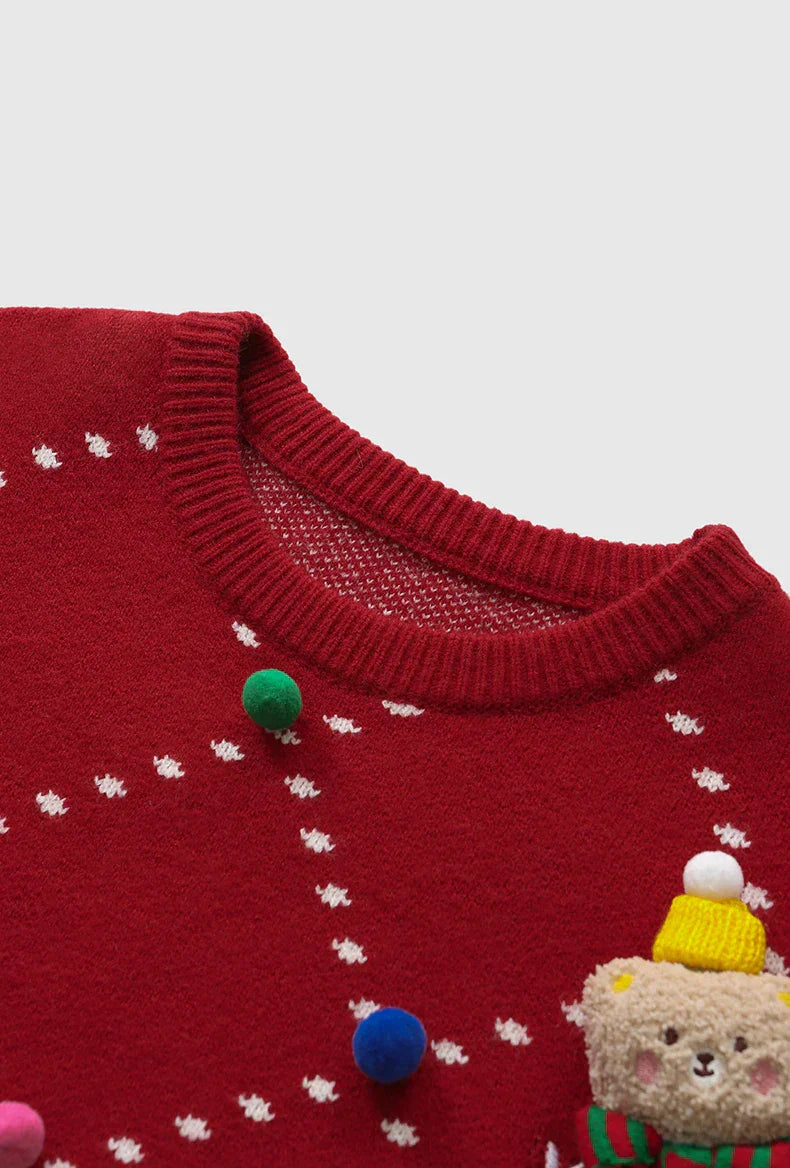 Christmas Knitted Snow Sweater
