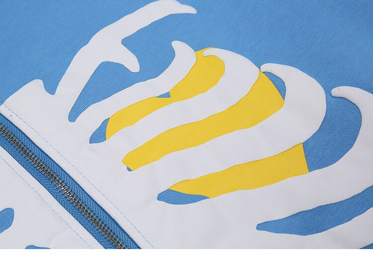 Thoracic Skeleton Zip-up Hoodie