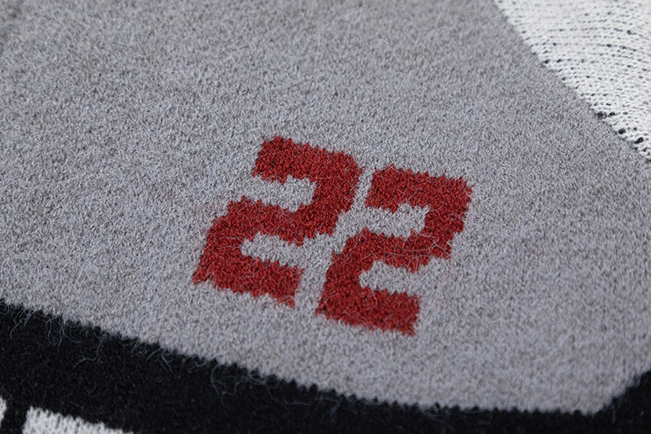 Turbo Drive Gray Star Sweater