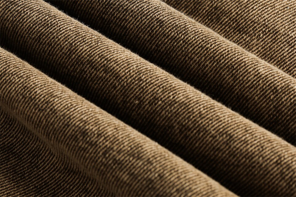 Yellow Multi-pocket Denim Jacket