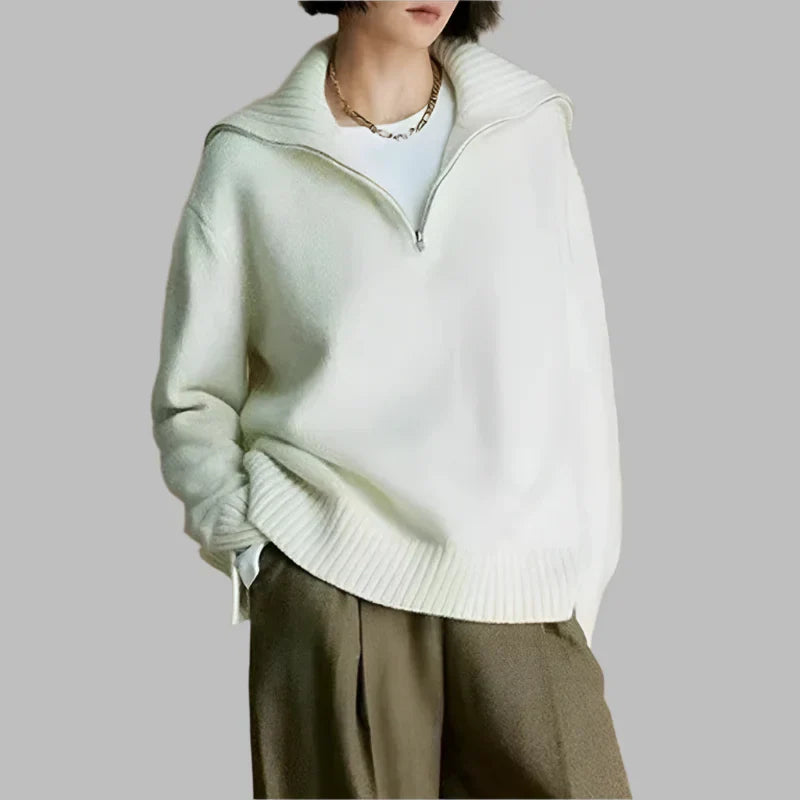 Cozy Thick Knit Casual Turtleneck Sweater