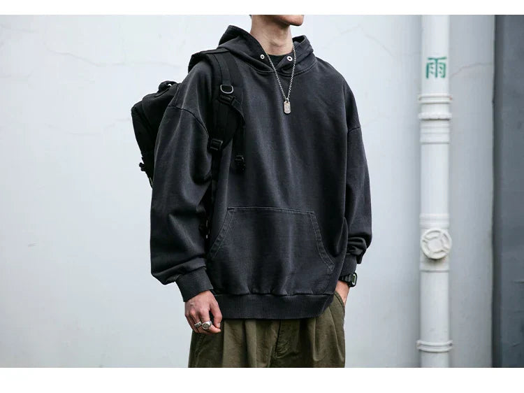 Shadow Vibe Oversized Hoodie