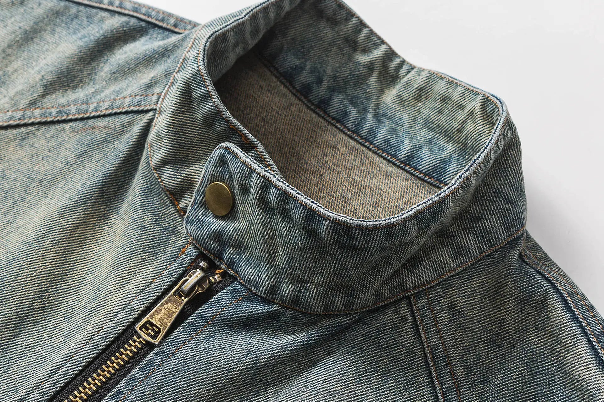 Cargo Patchwork Cowboy Denim Jacket