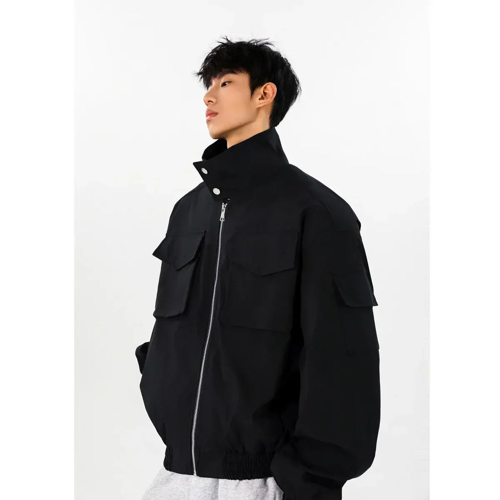 Men's Vintage Versatile Casual Zip-Up Jacket