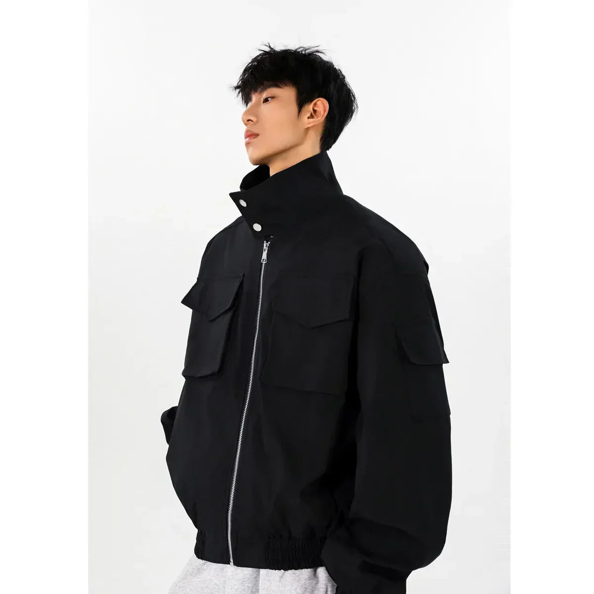 Men's Vintage Versatile Casual Zip-Up Jacket