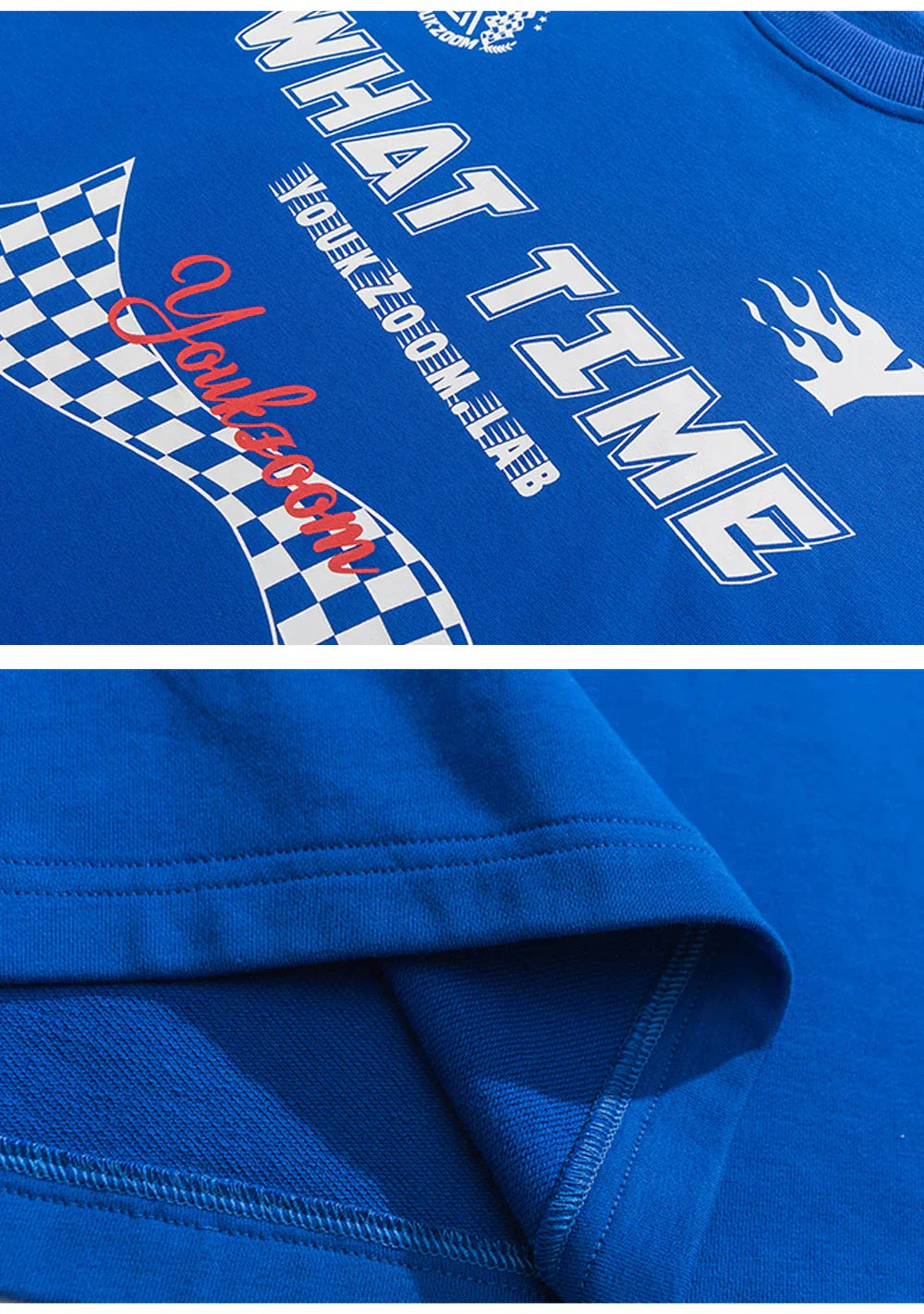 Oversized Racing Loose Sweatshirt