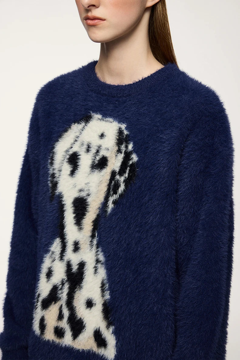Dalmation Graphic Sweater