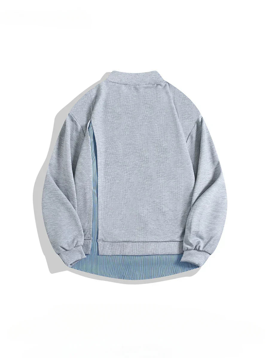 High End Korean Style Striped Jacket