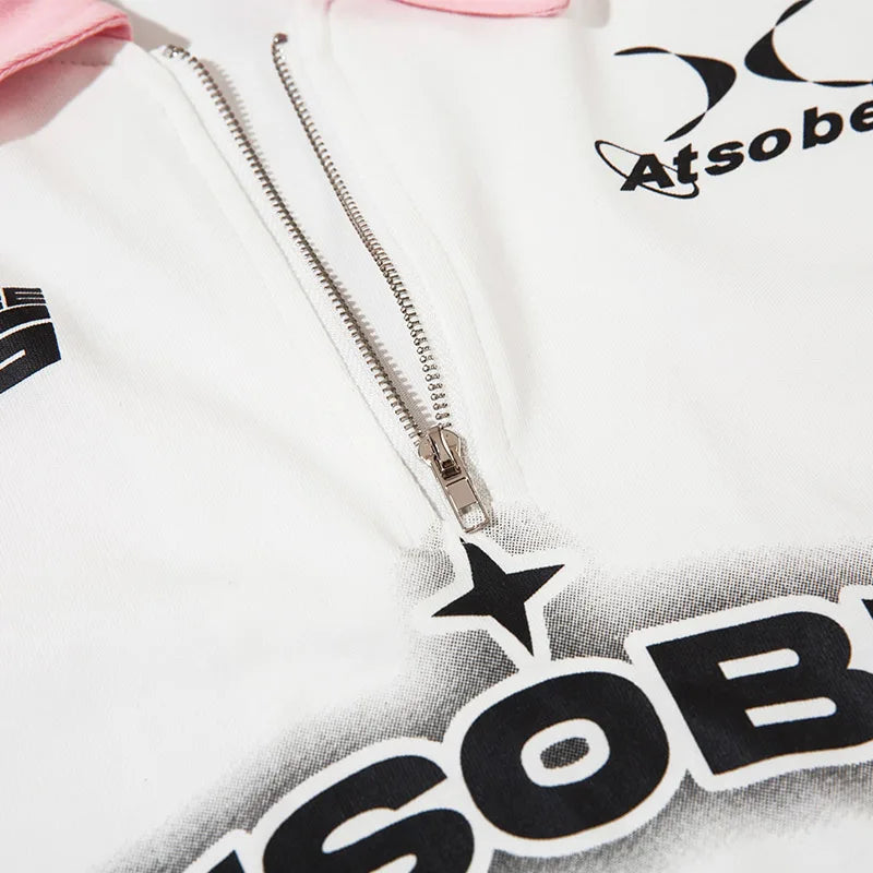 Star Track Zip-Up Sweatshirt