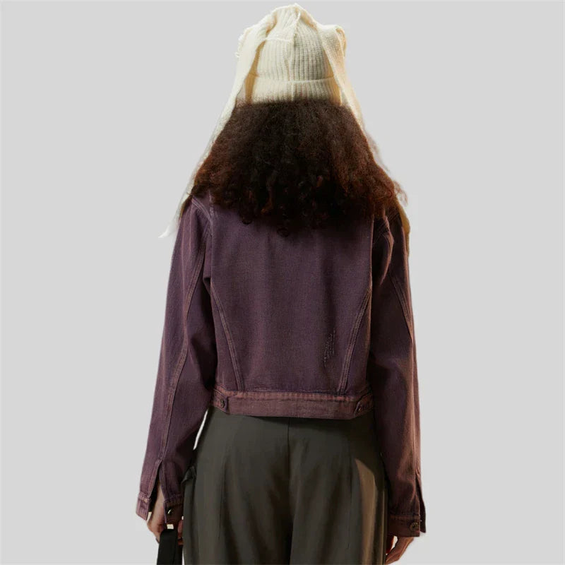 Women’s Vintage Casual Bomber Jacket