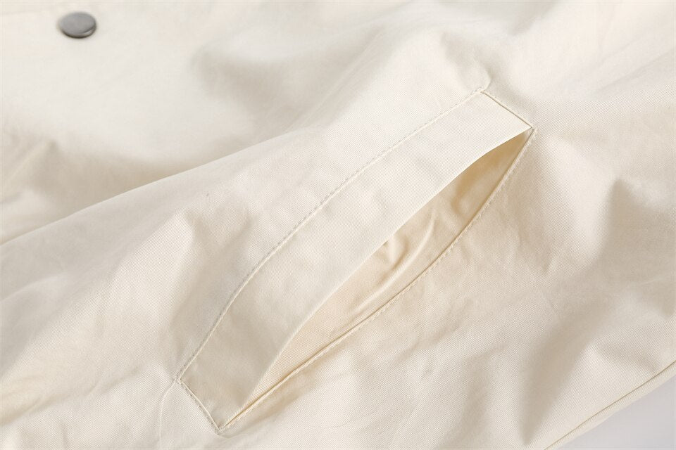 Y2k Korean Women's Windbreaker Jacket