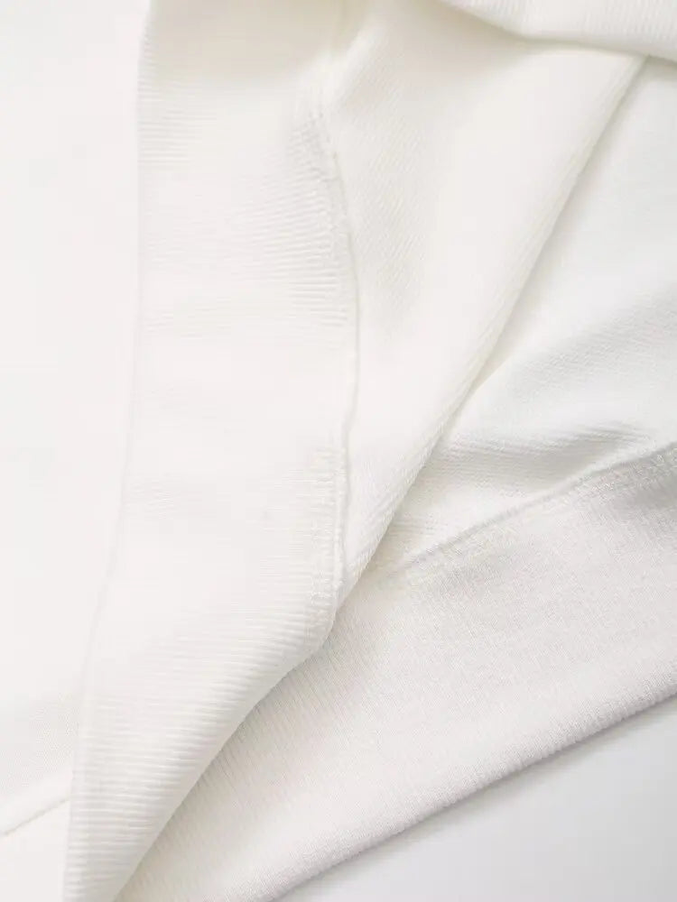 Cozy Oversize Autumn Print Sweatshirt