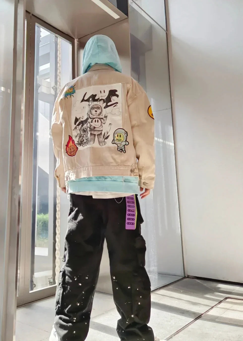 Streetwear Vintage Retro Loose Denim Jacket