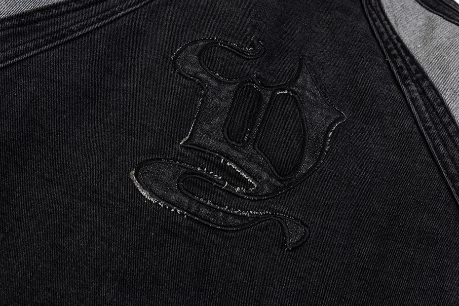 Shadow Stripes Denim Jacket