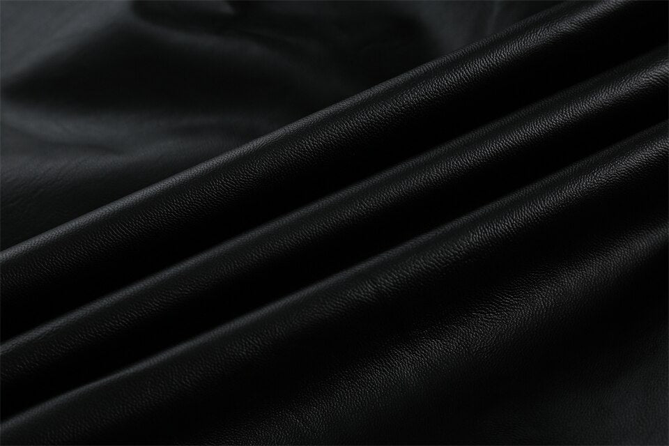 Retro Black Waterproof Leather Jacket