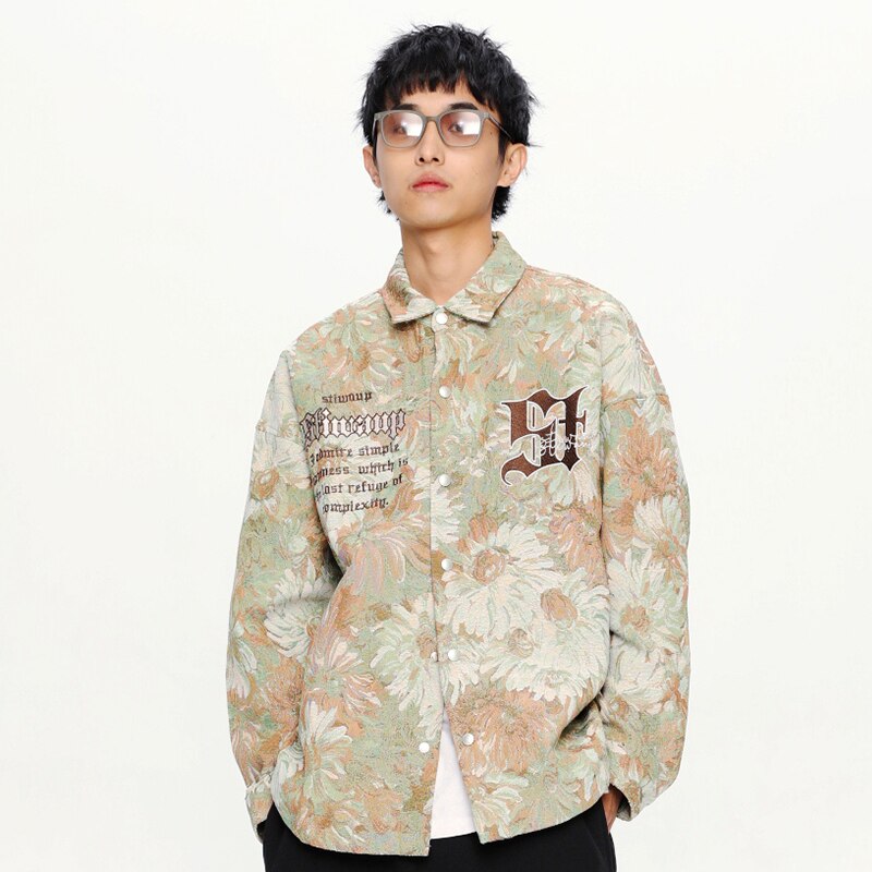 Daisy Flowers Floral Print Jacket