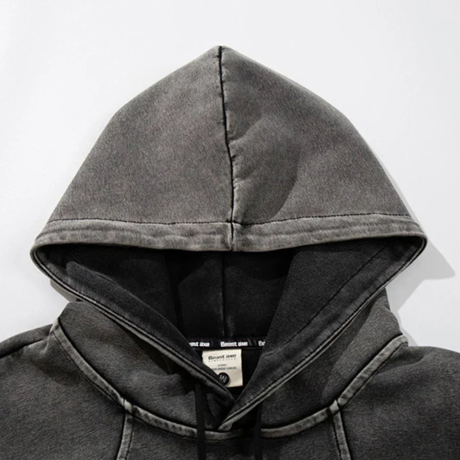 Loose Streamline Hoodie