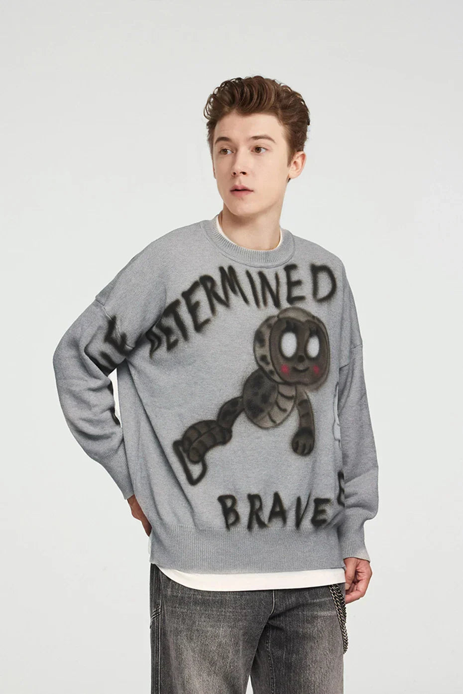 Y2K Brave Soul Sweater