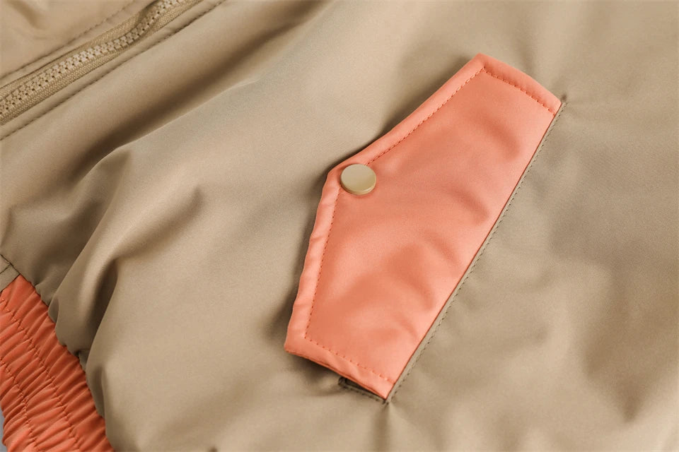 Y2k Vintage Strips Windbreaker Jacket