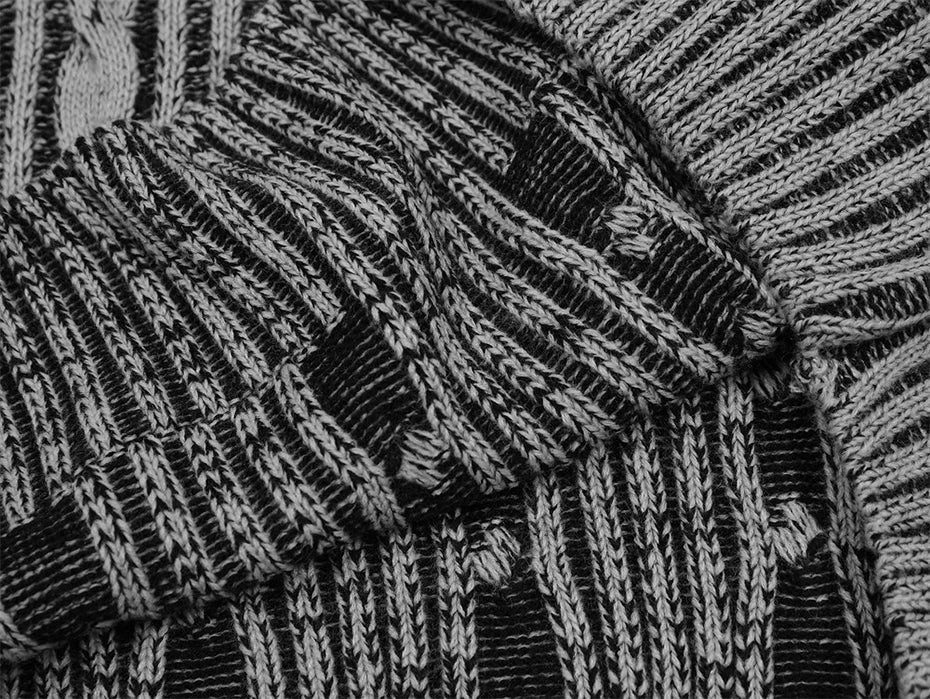 Vintage Stripes Loose Sweater