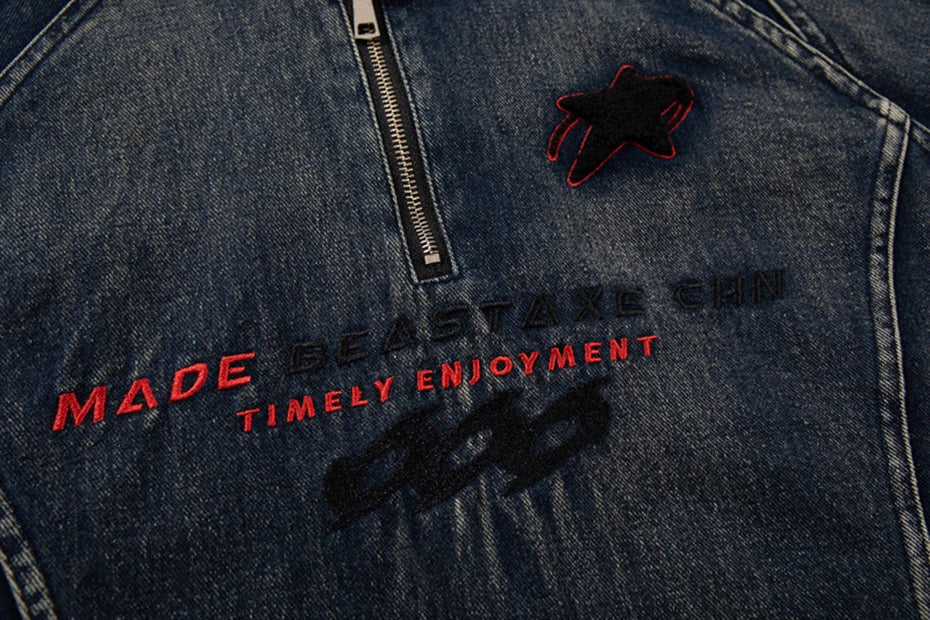 Vintage Loose Street Craft Hoodie