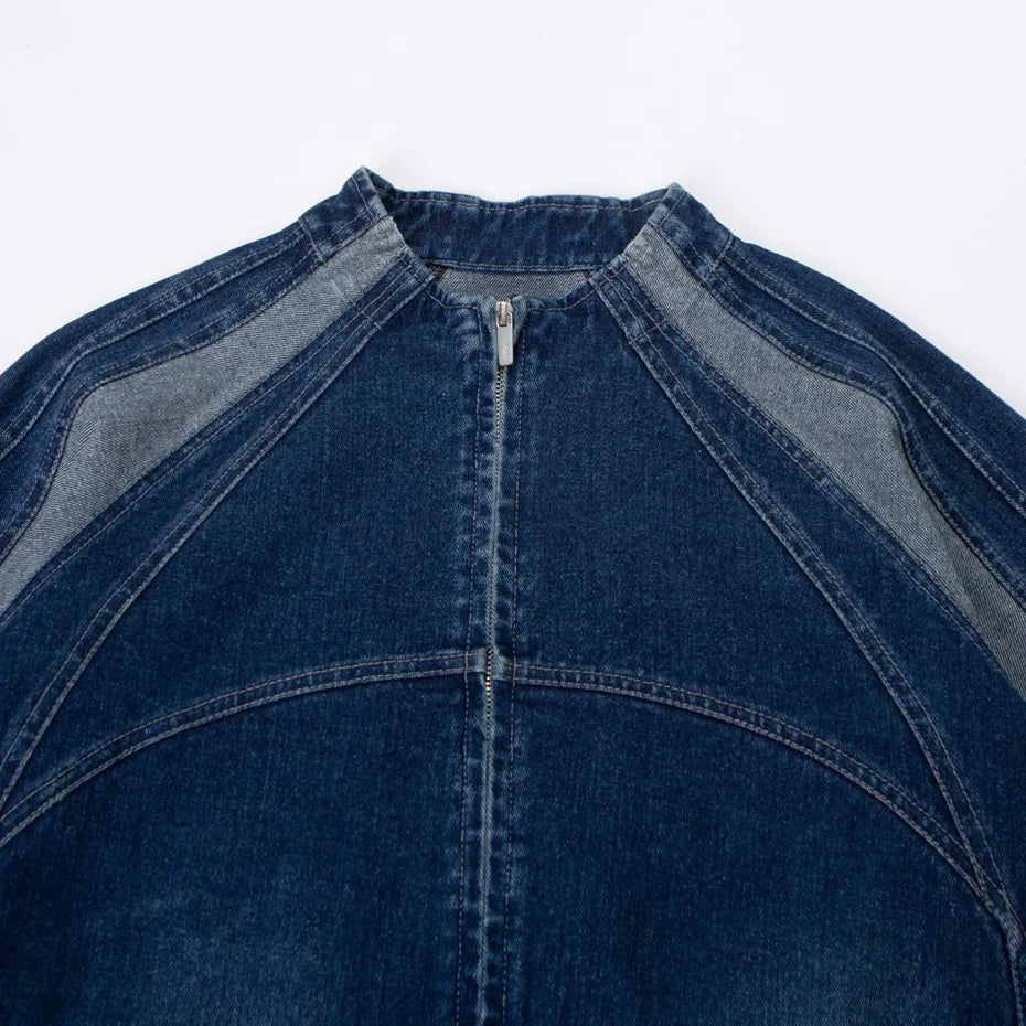 Denim Racer Jacket