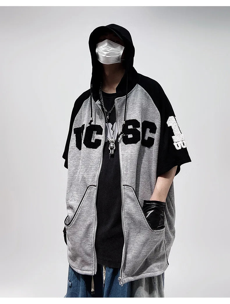 Streetwear Oversized Hip Hop Hooded Sweatshirt