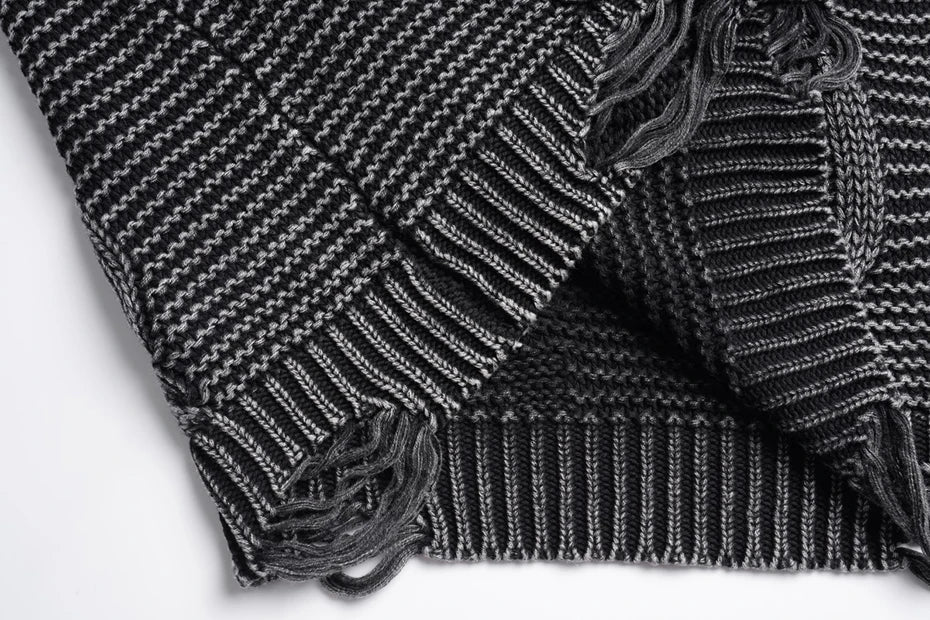 Twisted Cable Knit Sweater