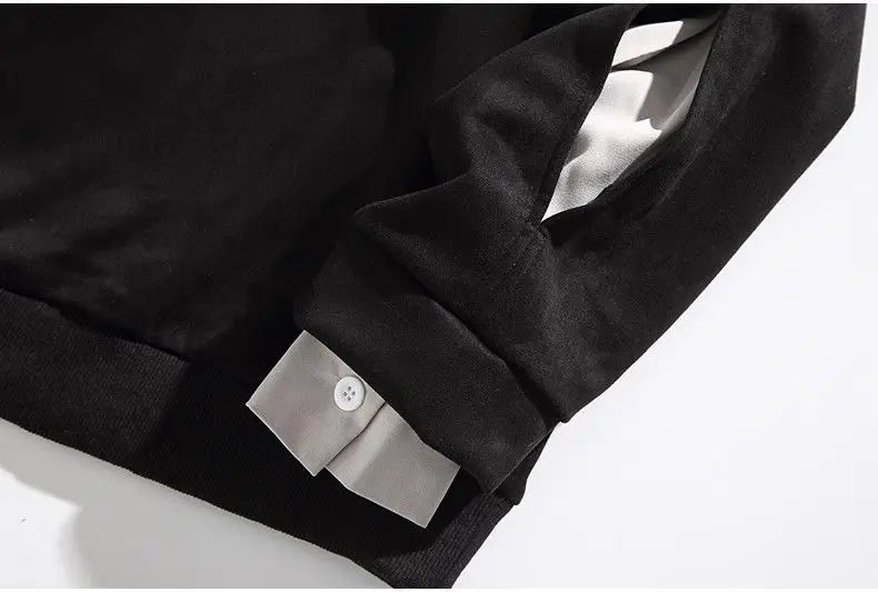 Y2K Layered Cuff Sweatshirt